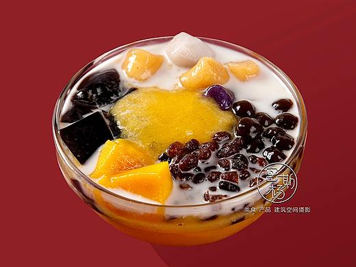 饮栈乐茶--港式甜品拍摄
