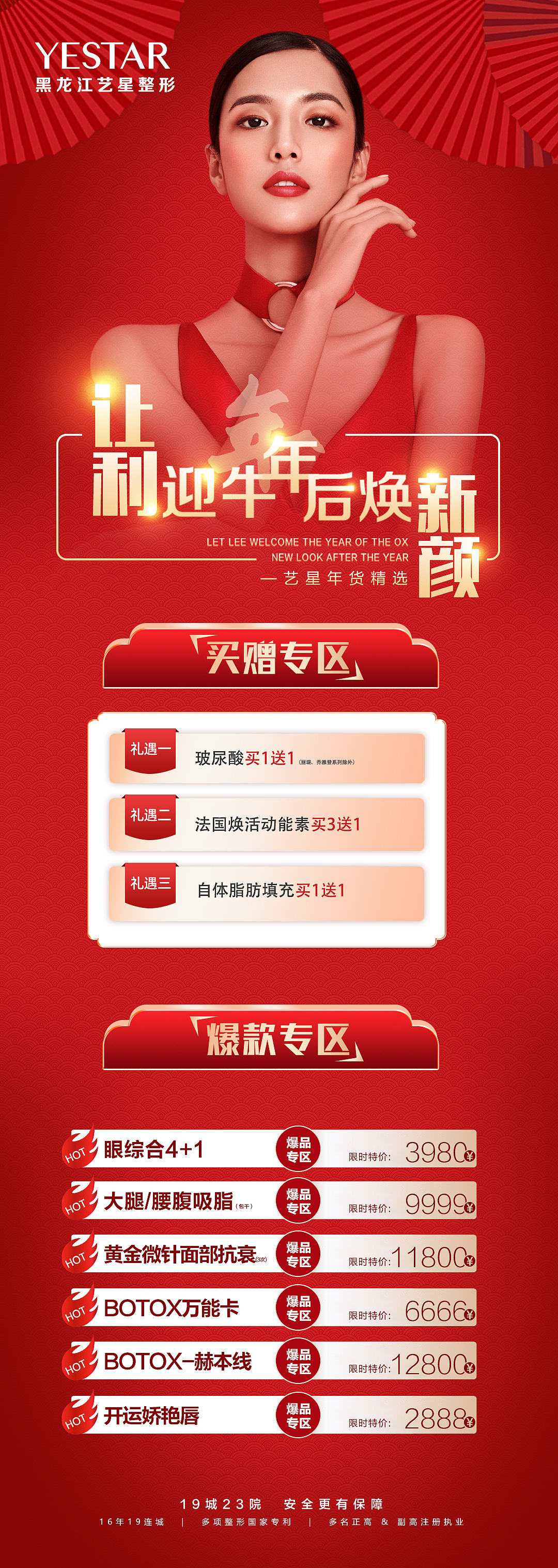 艺星医美政策图