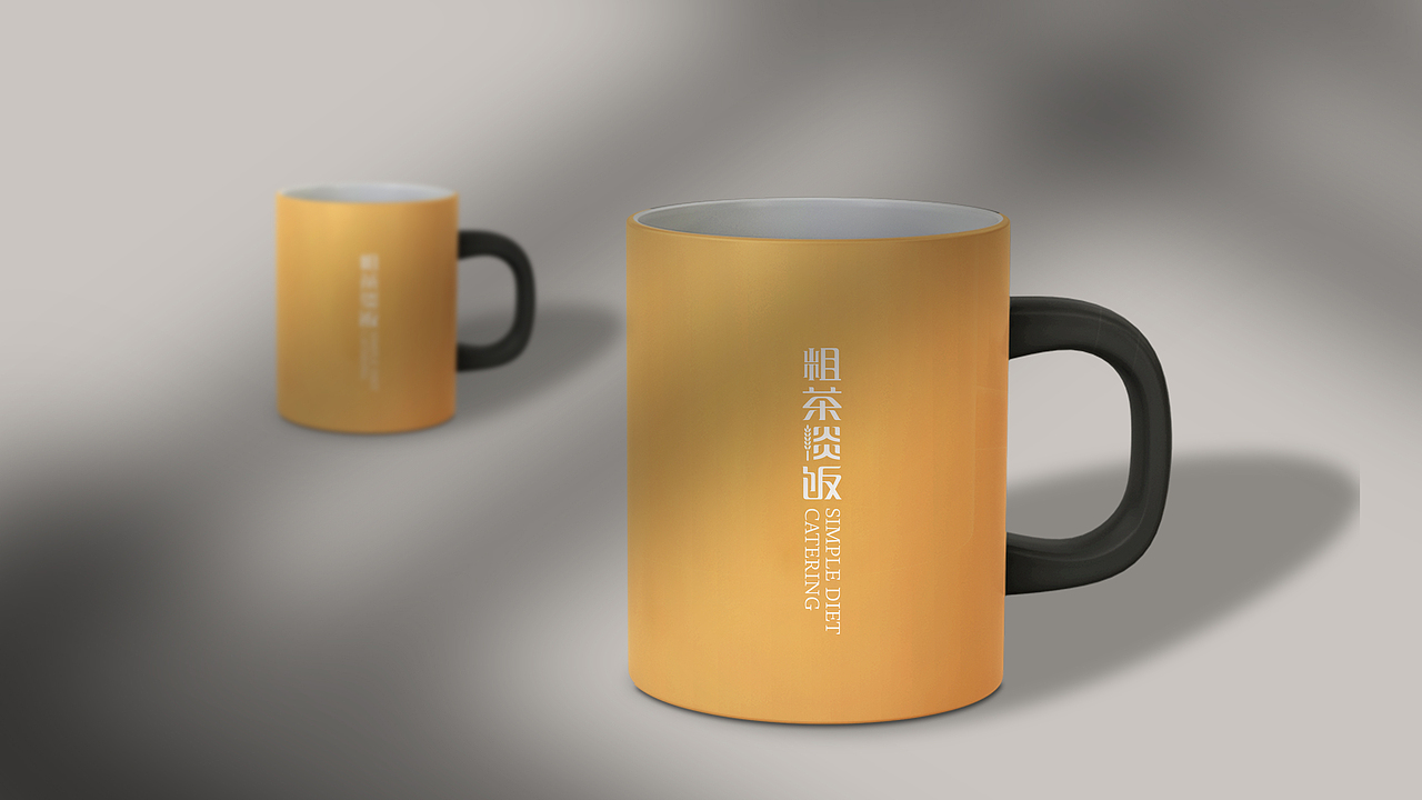 武汉龙头餐饮品牌“粗茶淡饭”——品牌设计