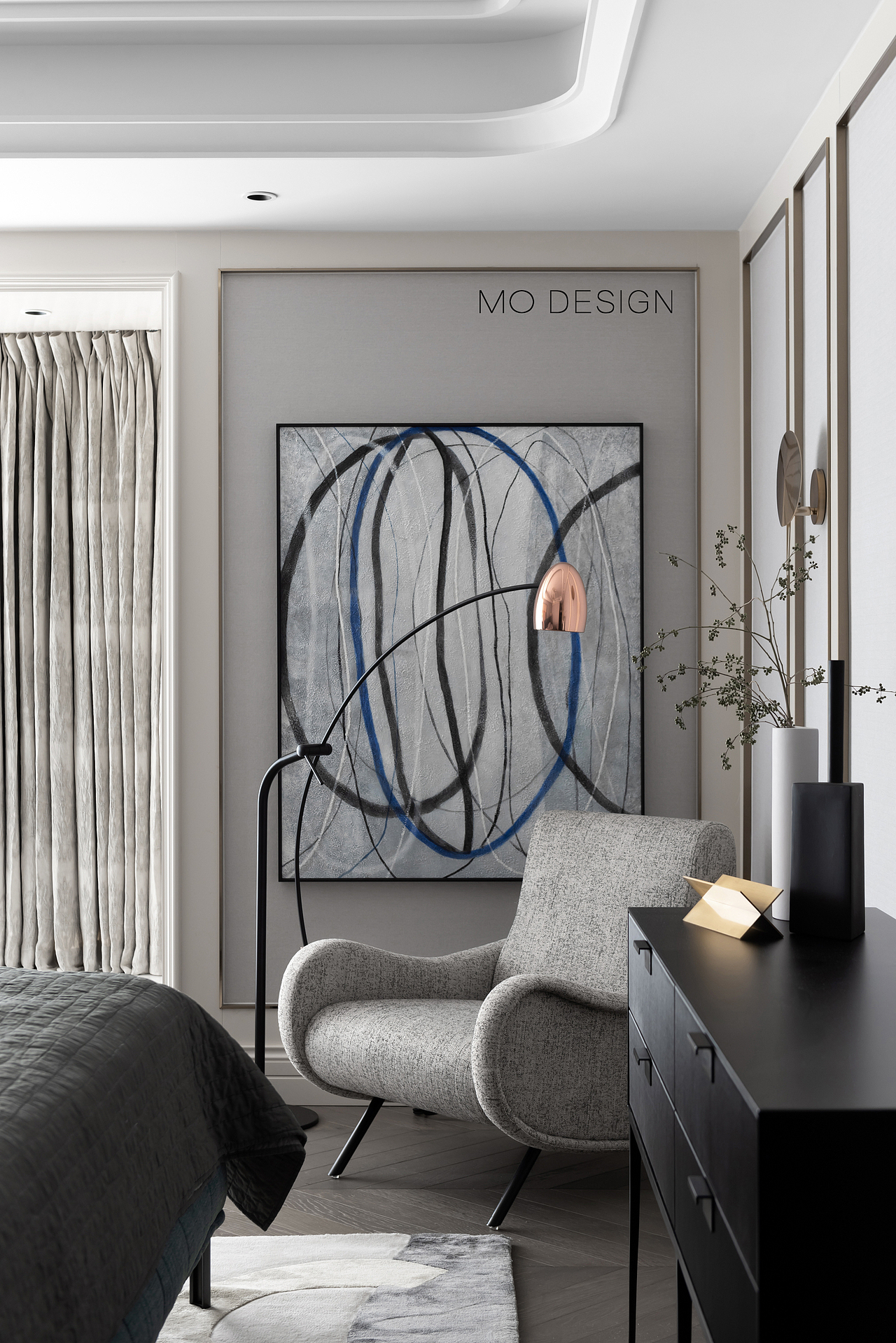 杭州私宅空间设计丨蓝爵空间艺术完美演绎