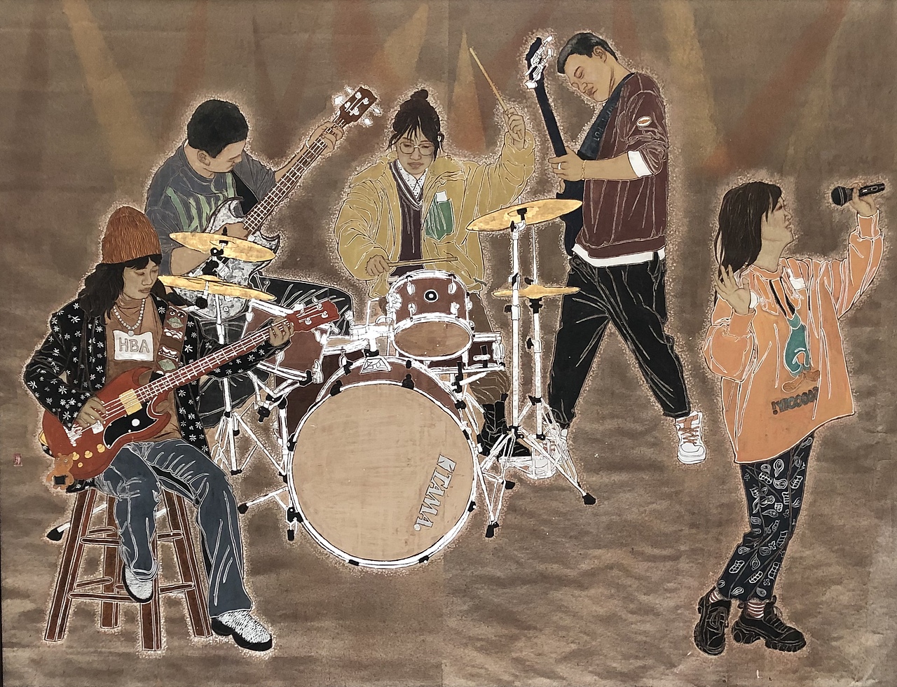 17级中国画专业毕业生作品展(易斯顿美术学院)