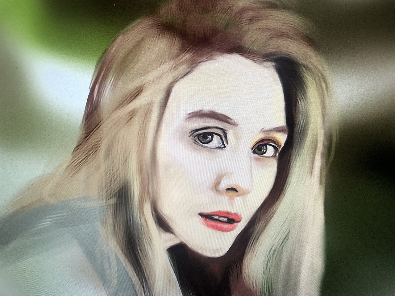 猩红女巫伊丽莎白奥尔森板绘