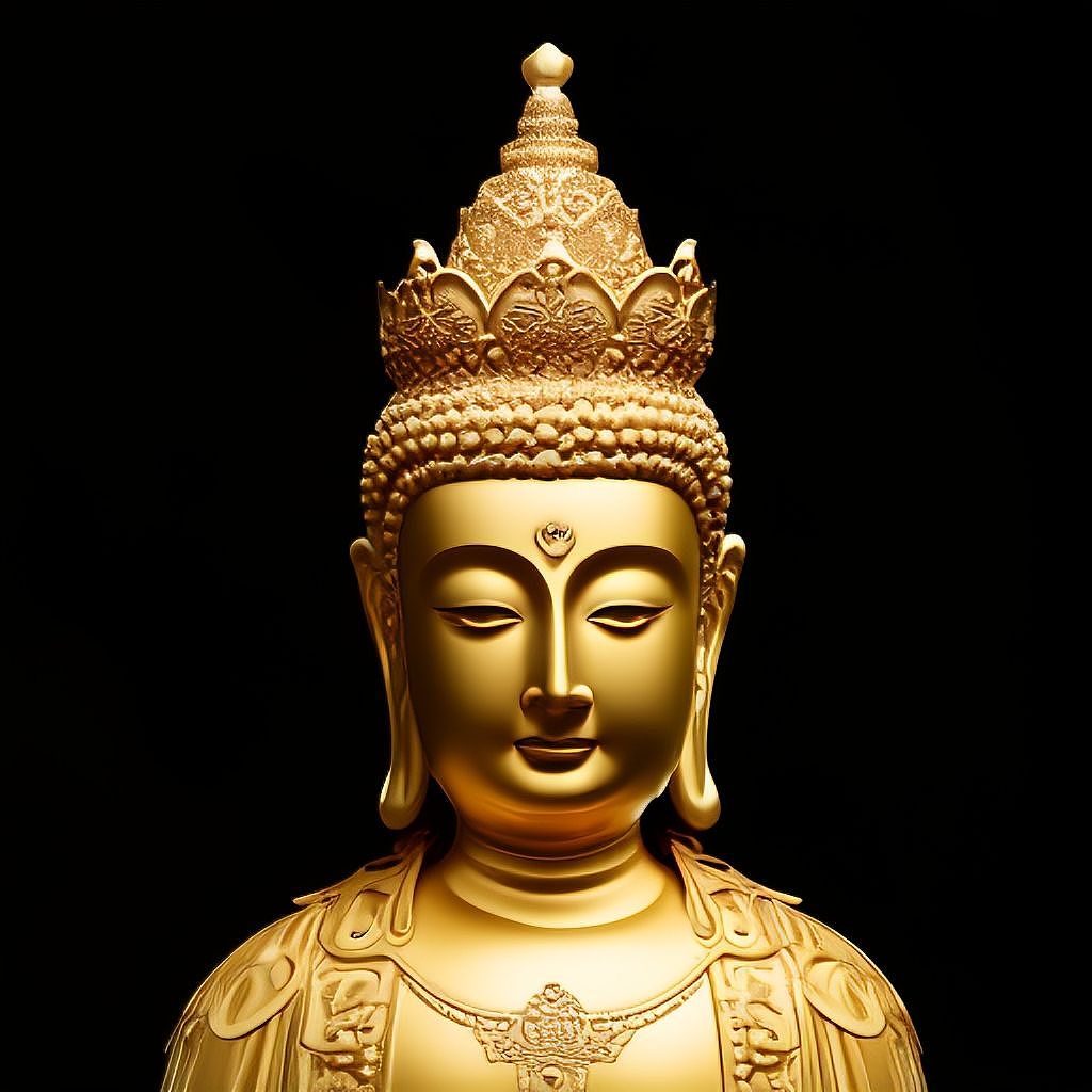 地藏王菩萨（图ZMzY2ODM5MzQw） - AI作品 - 站酷设计师IP赋能原创素材 - 站酷ZCOOL