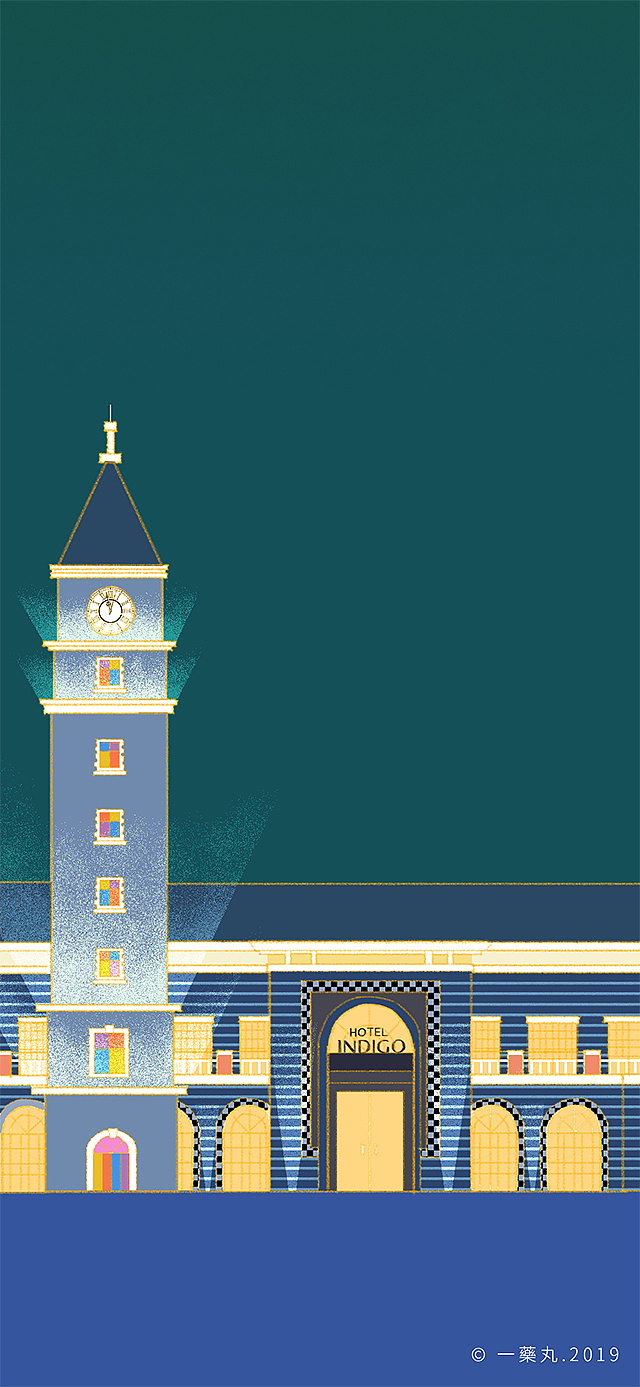 原创插画长图 | 英迪格酒店商业合作 | 重返川西1939