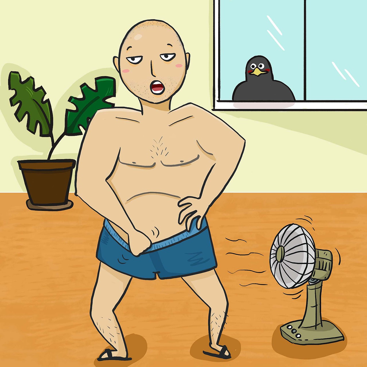 老爷们的夏天日常