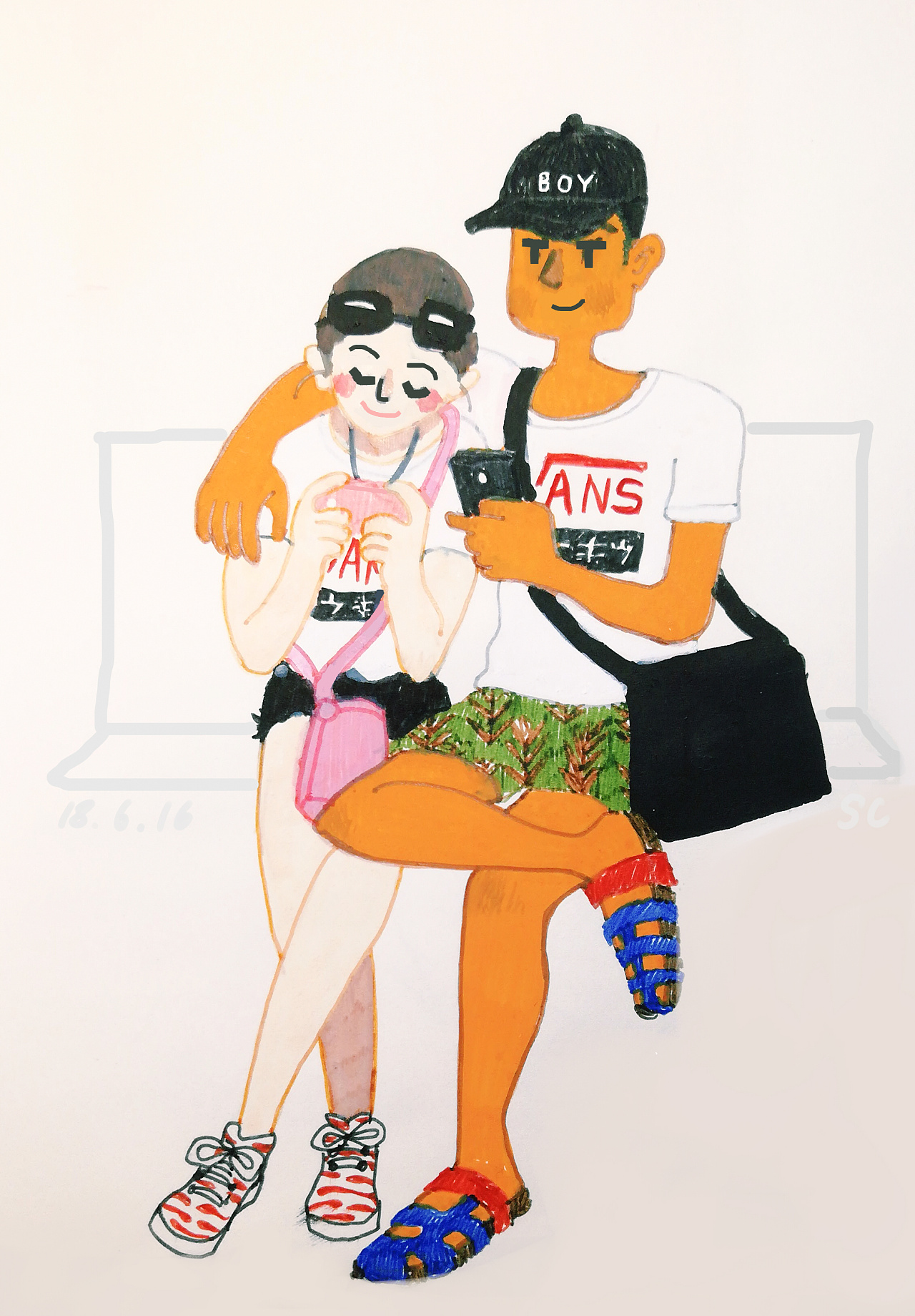 地铁上的形形色色2