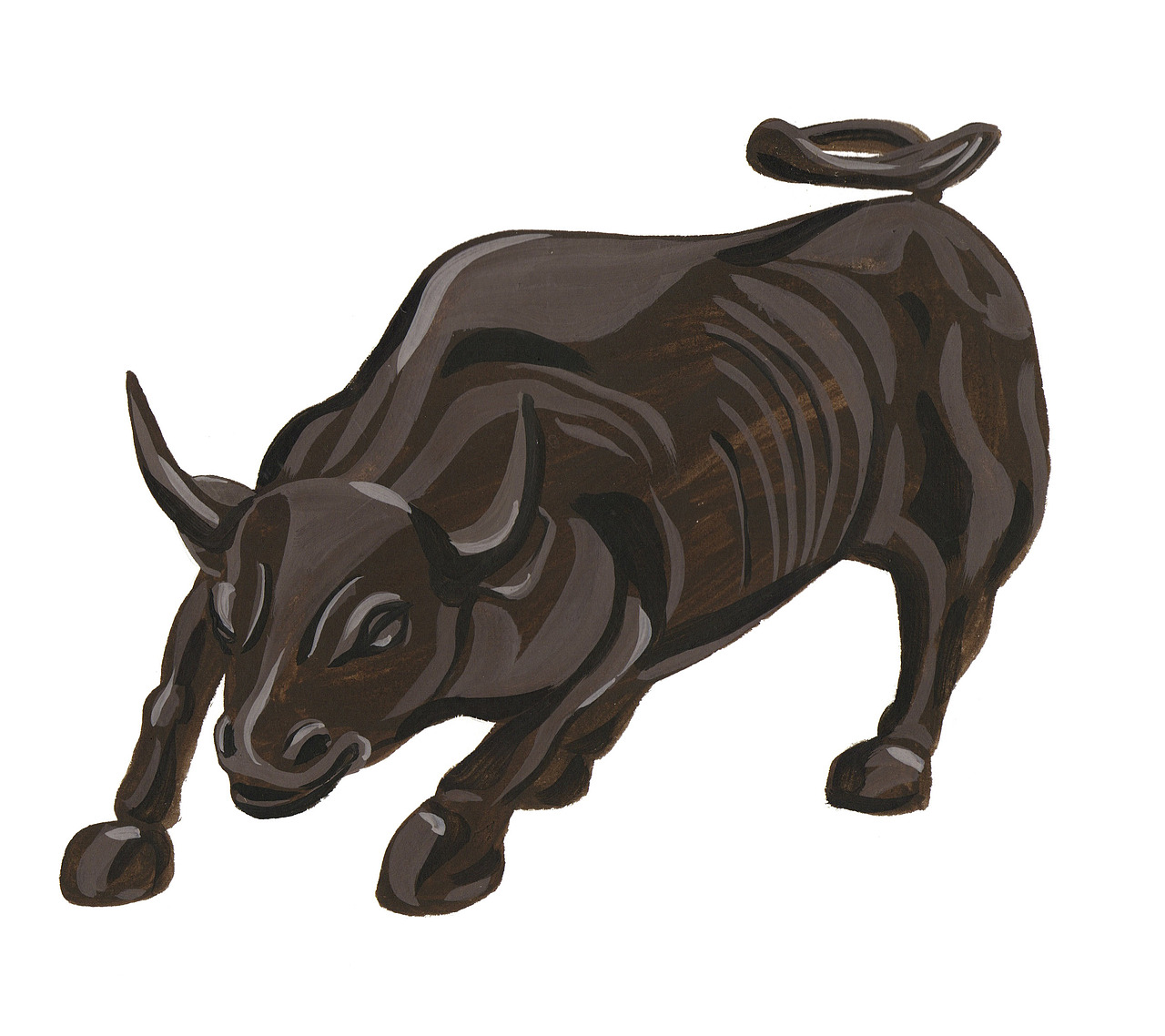 纽约的地标 - 系列插画