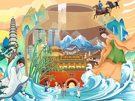 酒中城（个人主页-ZNTU4MjkzMTI=） - 生活用品 - 站酷设计师子风藤原创素材 - 站酷ZCOOL