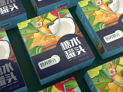 营养果元水果罐头——徐桂亮品牌设计！