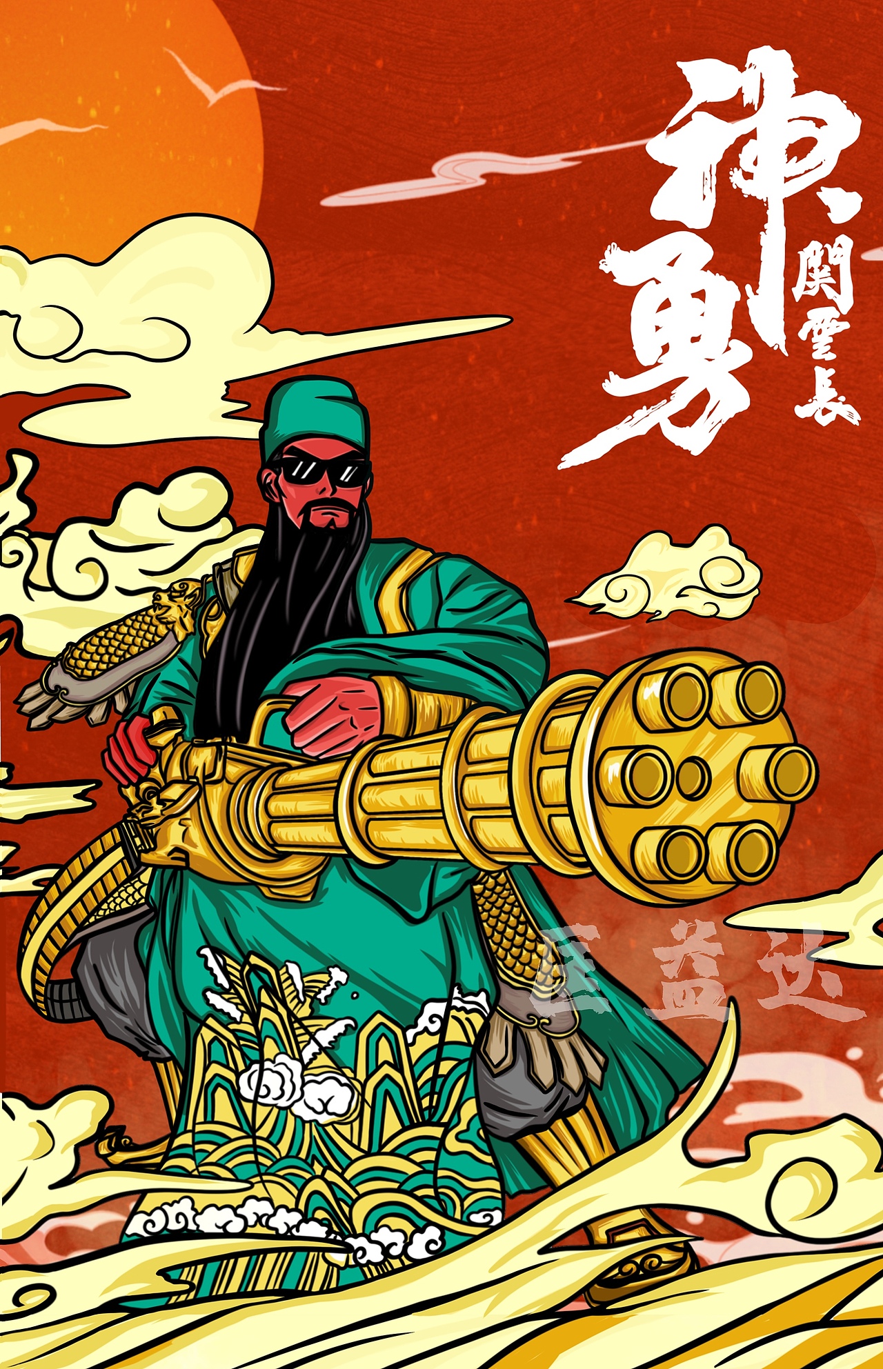 三个商稿客户 凑齐了刘关张（图ZMjc1Nzg4OTky） - 商业插画 - 站酷设计师匡益达原创素材 - 站酷ZCOOL