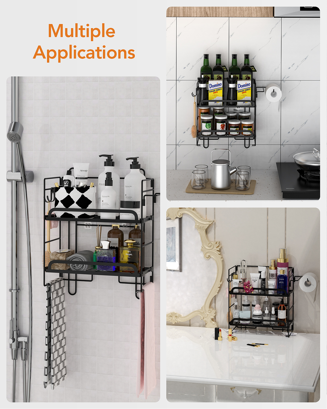 置物架亚马逊主图与A+