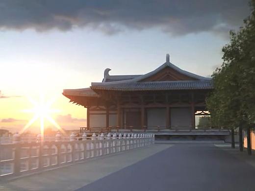 唐山龙泉寺三维建筑动画宣传片
