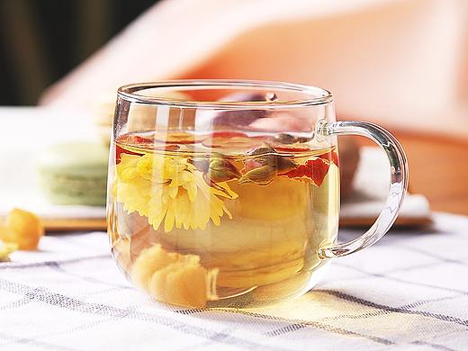 组合花茶拍摄
