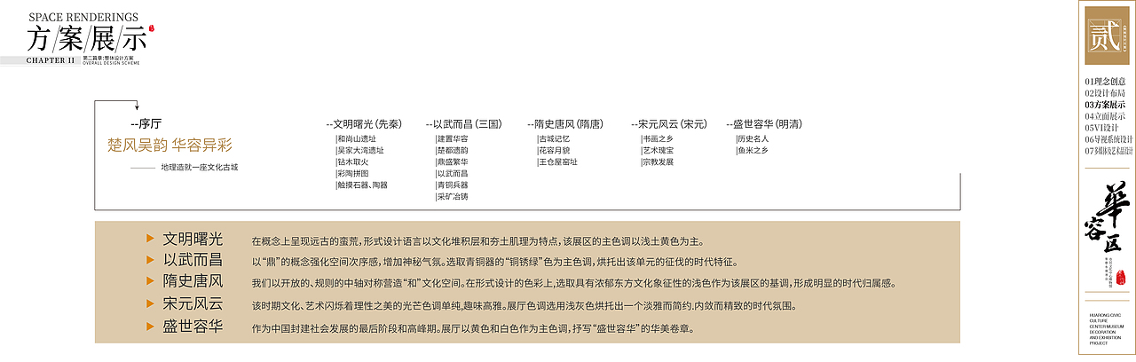 投标画册内页目录设计
