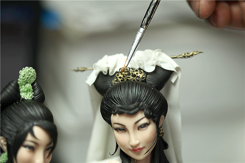 美食美图之——大白小青（面人也可以姐妹情深）（图ZMjc2MzEyMjA=） - 手办/模玩 - 站酷设计师糖王周毅原创素材 - 站酷ZCOOL