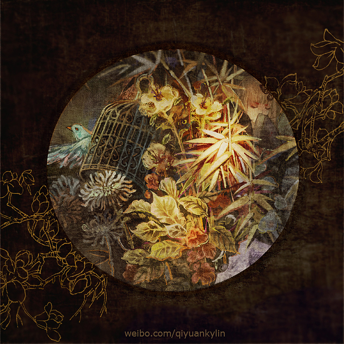 花未眠（图ZNjg3MzM2OA==） - 艺术插画 - 站酷设计师南瓜闲雅原创素材 - 站酷ZCOOL