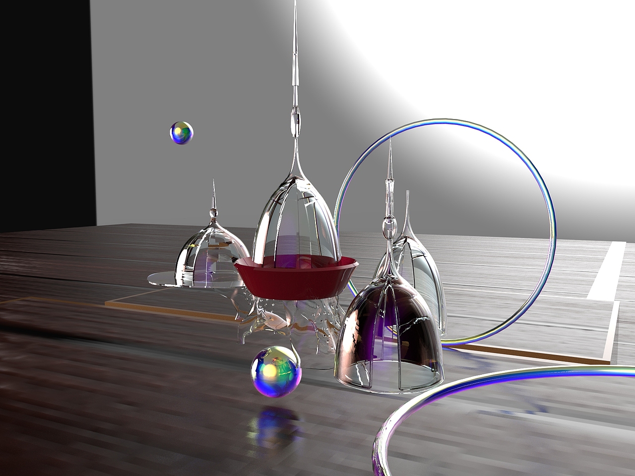 Rhino建模+Keyshot10渲染近期成果,蒙元风盔帽与加湿器