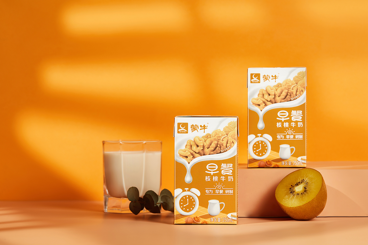 蒙牛早餐奶拍摄