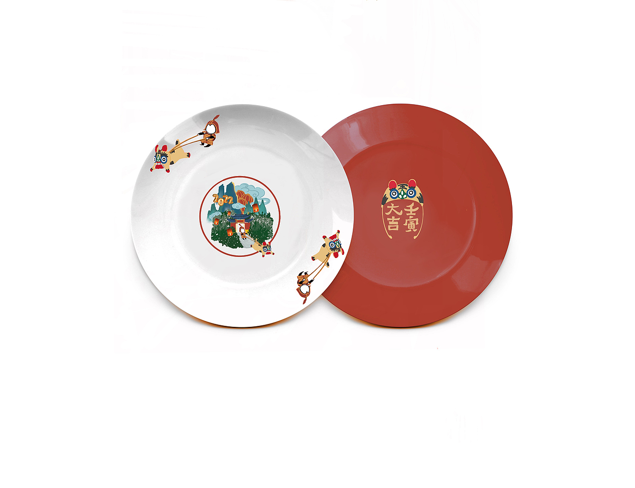 新年快乐，虎虎生威（图ZMjg1OTkyNTU2） - 新锐潮流插画 - 站酷设计师这是董YAO原创素材 - 站酷ZCOOL