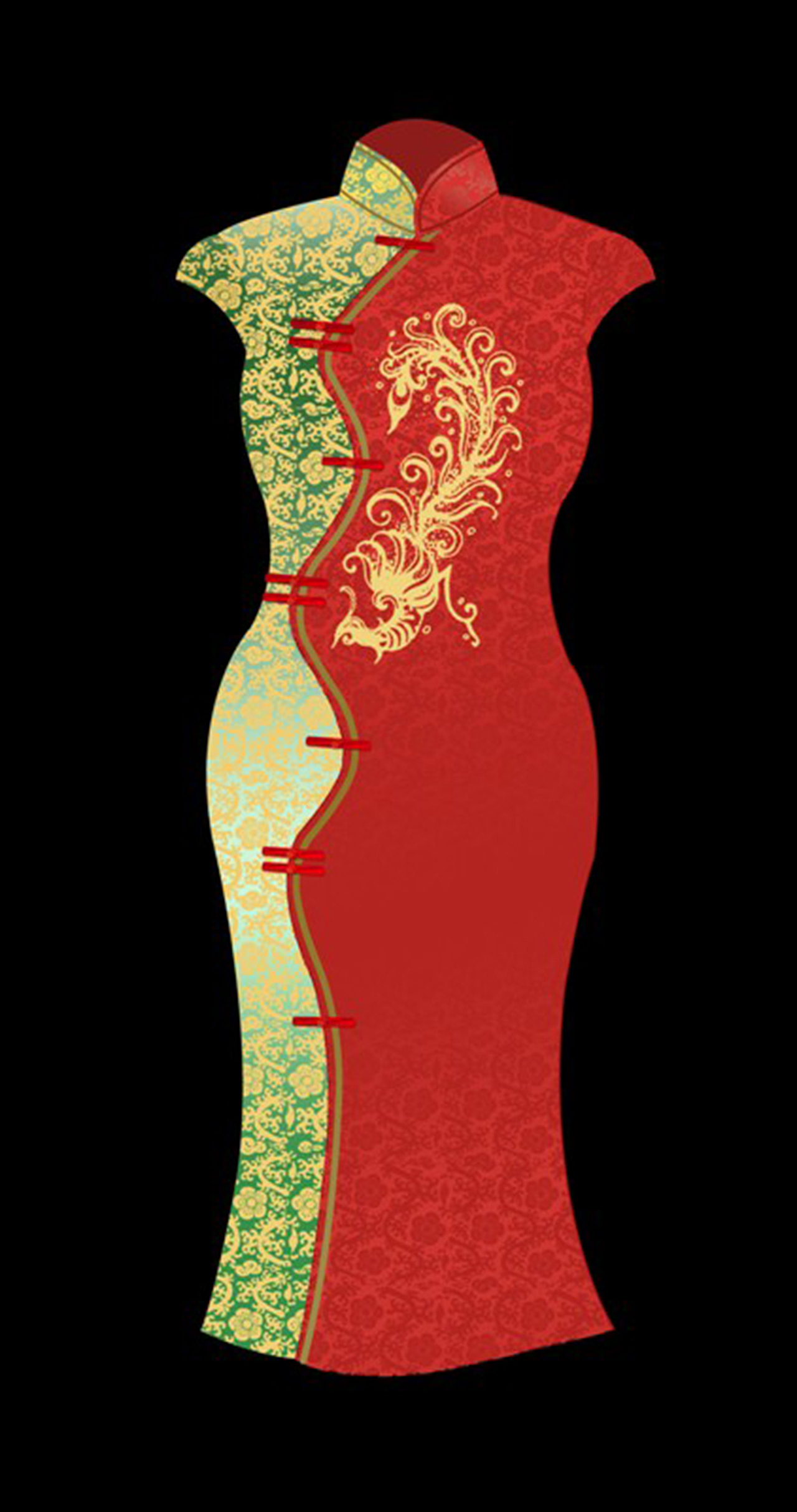 东方饭店民国元素服装工装设计