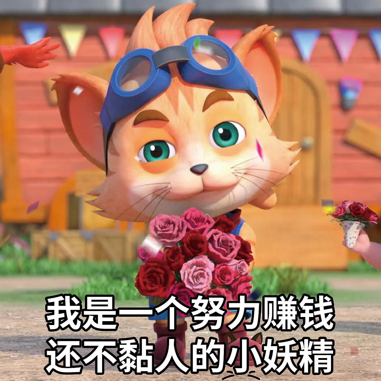 探探猫表情包:我以为我会暴富,但是我没有……