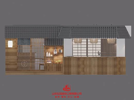 山东淄博日料日式料理店日本特色美食菜馆装修装饰设计