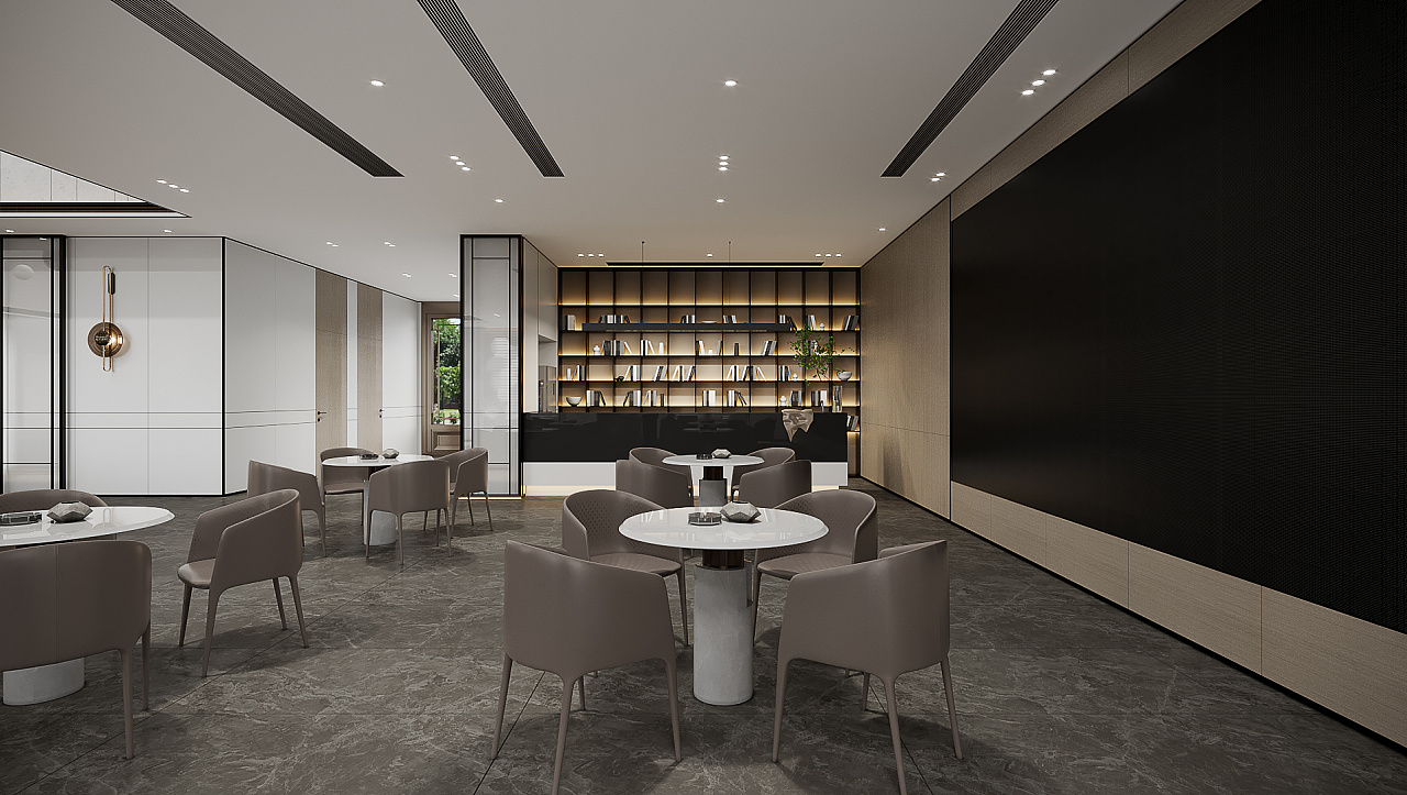 营销中心售楼部效果图