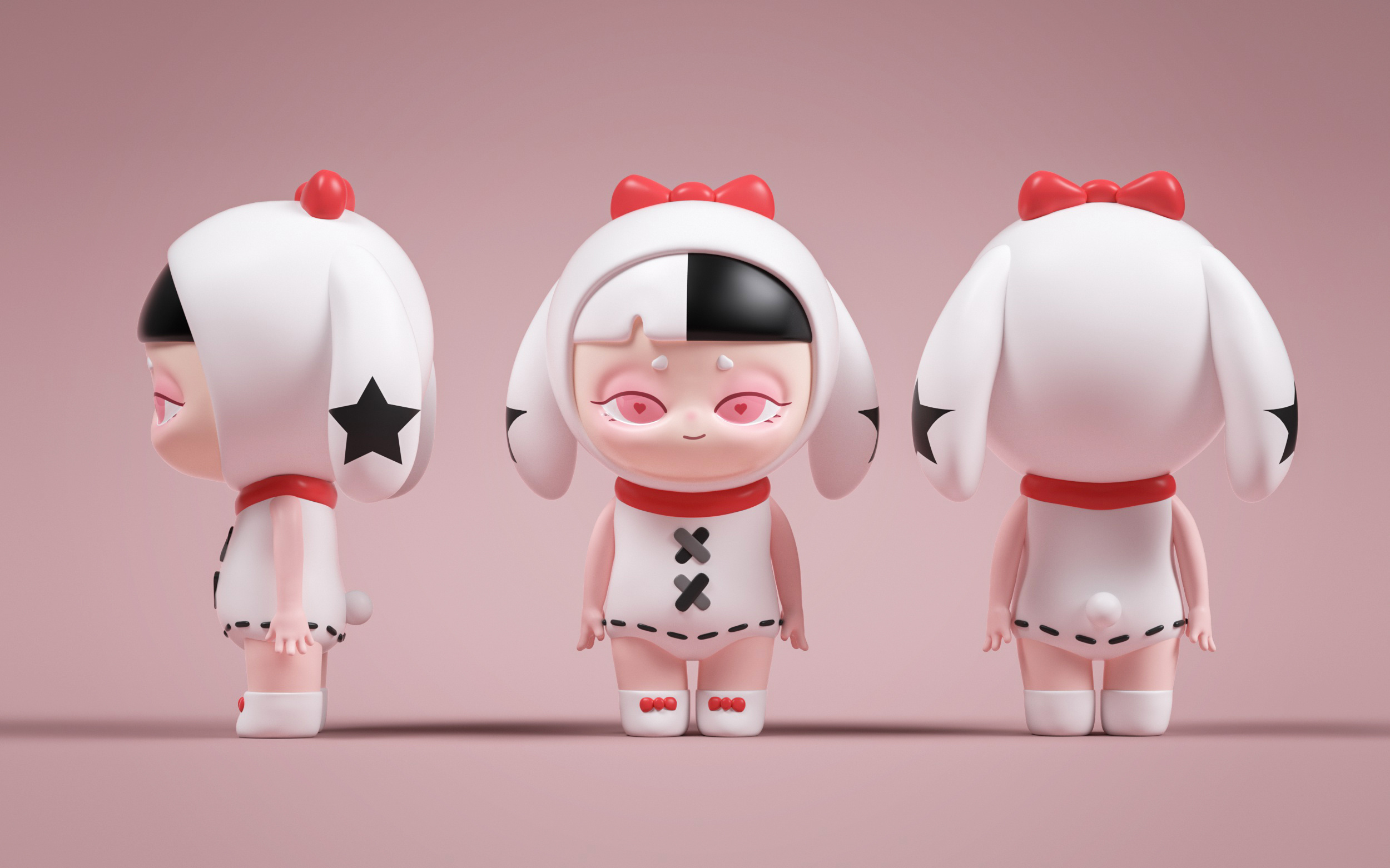 tianer丨潮玩系列|平面|ip形象|啵a呗 - 原创作品 - 站酷 (zcool)