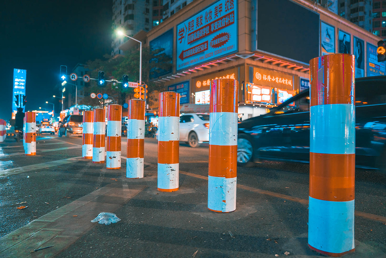 东莞市虎门黄河时装夜景