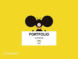 yokaの2018年插画作品总结