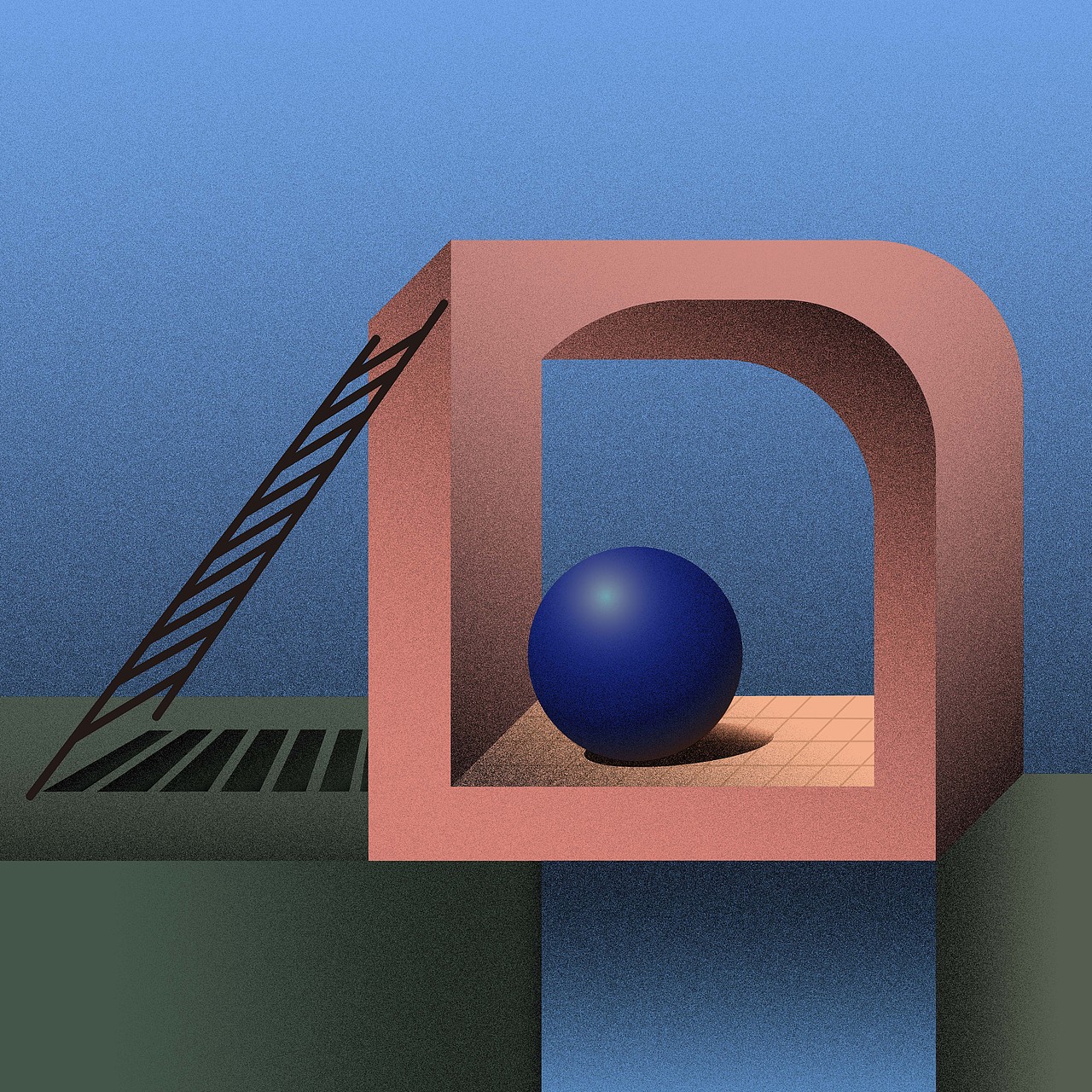 Elsewhere 插画系列（图ZMTk3MjM2Mzky） - 商业插画 - 站酷设计师Yachun吖原创素材 - 站酷ZCOOL