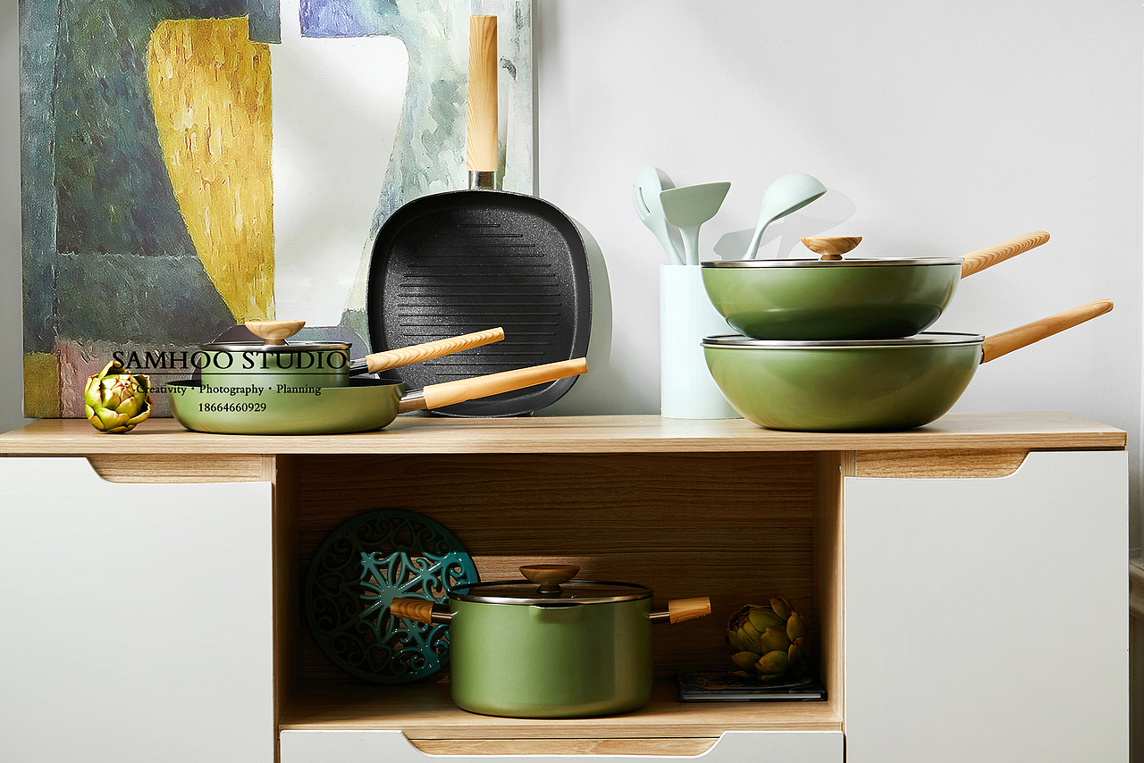 #美食 静物 产品# 三禾锅具 钛级天工系列（图ZMjE0MDEyMzcy） - 产品摄影 - 站酷设计师广州叁禾摄制广告原创素材 - 站酷ZCOOL