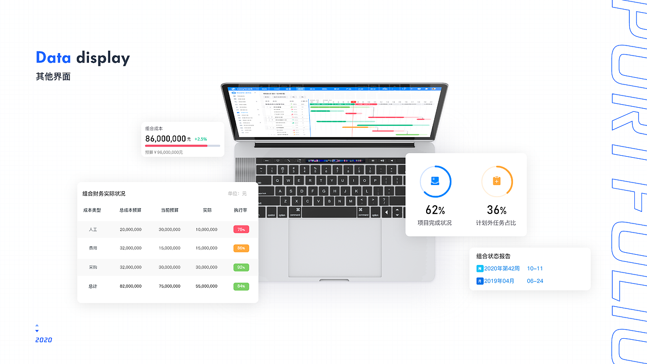2020年TOB端(SAAS)作品集-项目组合管理软件
