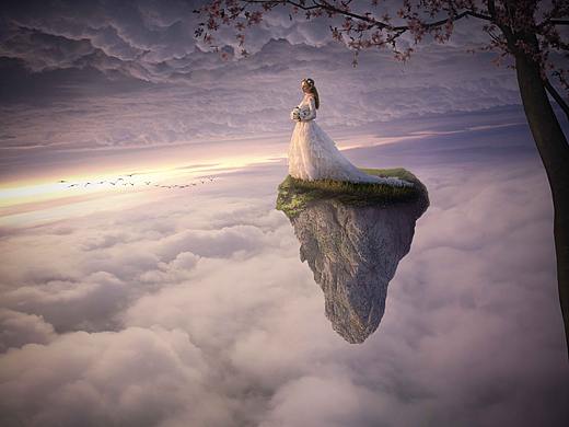 天空的婚禮（個(gè)人主頁(yè)-ZNTc3OTQ1MDQ=） - 海報(bào) - 站酷設(shè)計(jì)師愛合成的爸爸原創(chuàng)素材 - 站酷ZCOOL