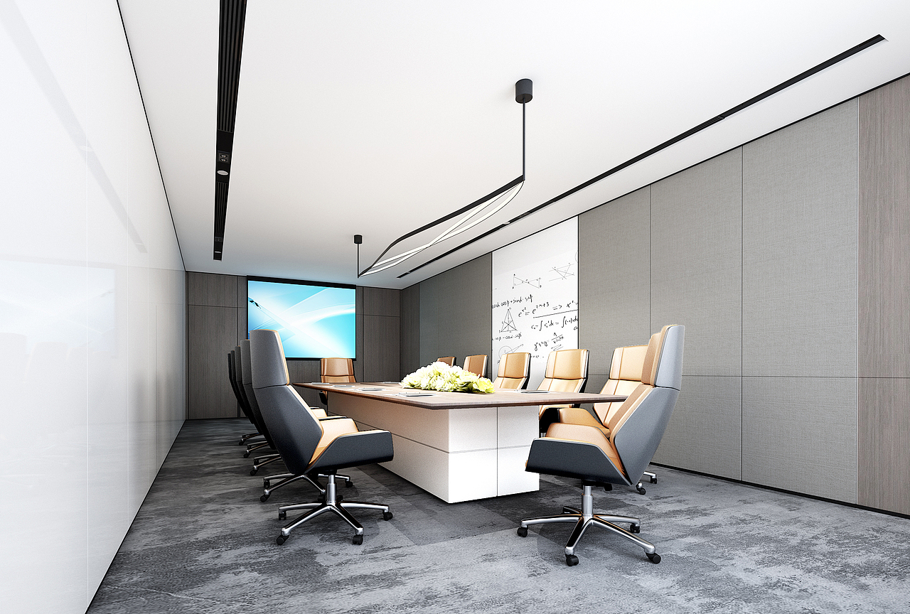 壹创设计 |双德国际商场办公室：现代之形，东方臻境（图ZMjg0NzAxMDQ4） - 商业空间设计 - 站酷设计师壹创设计A原创素材 - 站酷ZCOOL