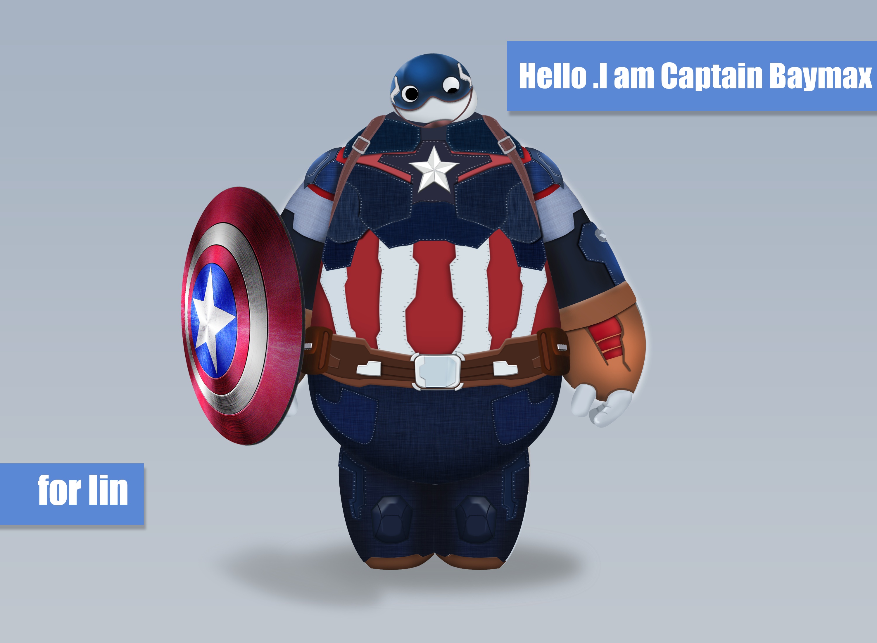 大白与内战|平面|海报|林恐龙 - 原创作品 - 站酷 (zcool)