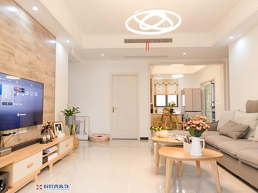 珠江太阳城（北欧风格）90m²毕业照完工赏析