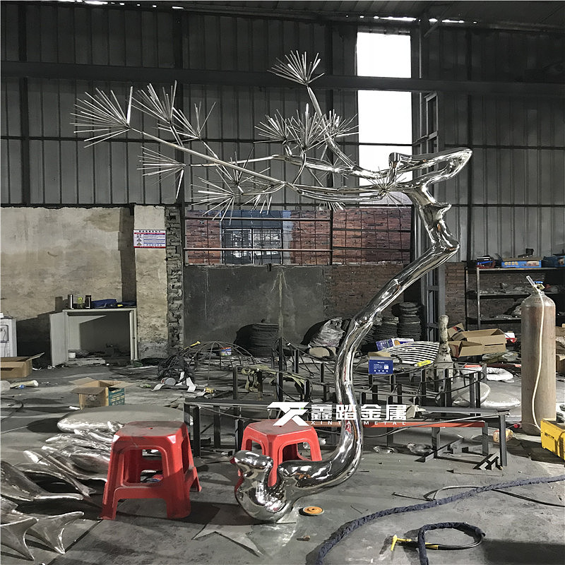 房地产雕塑不锈钢树枝雕塑广场雕塑不锈钢仿真树枝雕塑