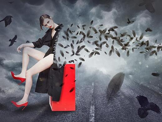 合成海报练习（个人主页-ZNDUyNjQ0MzI=） - 电商 - 站酷设计师凳子奥加油原创素材 - 站酷ZCOOL