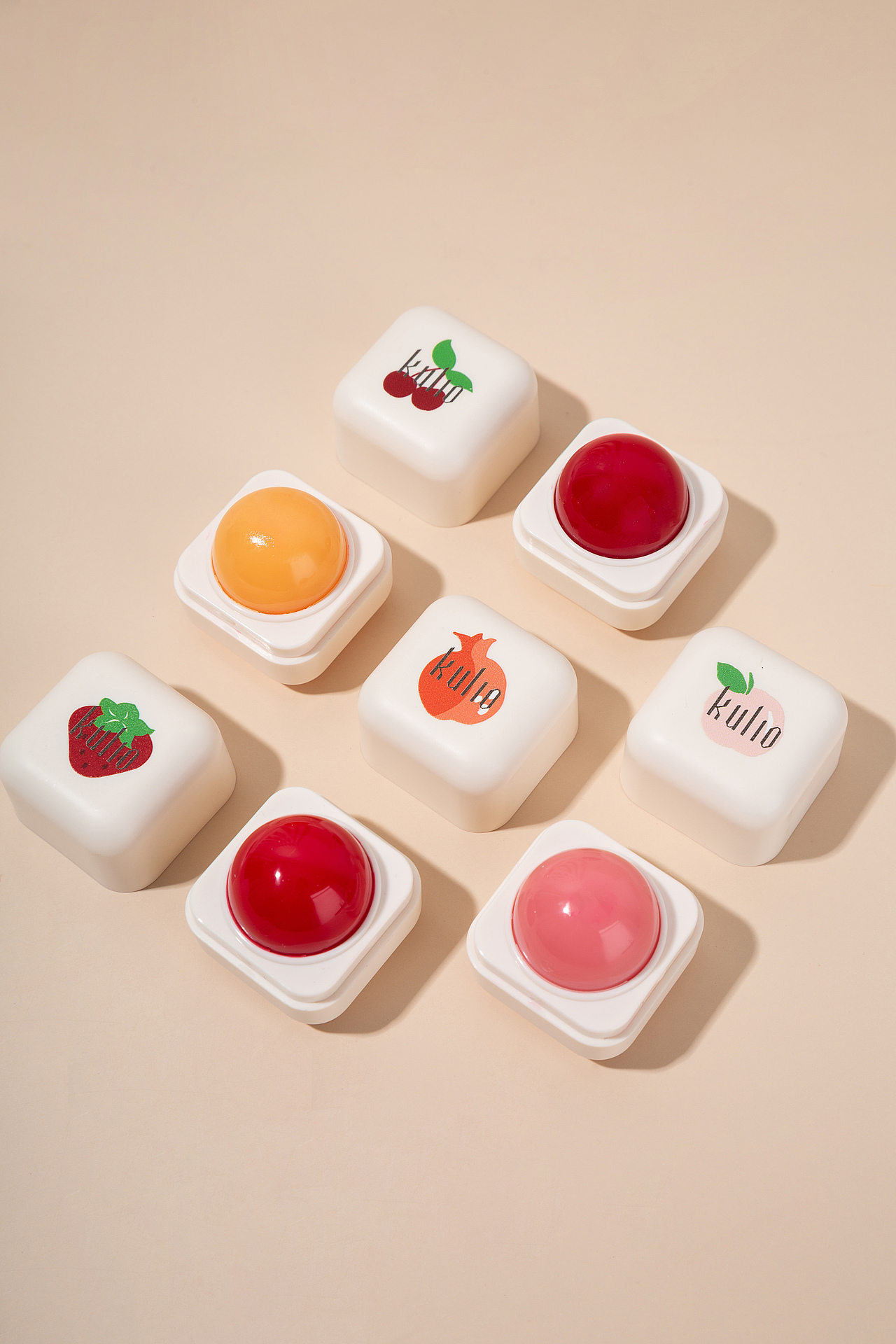 小方块润唇膏拍摄