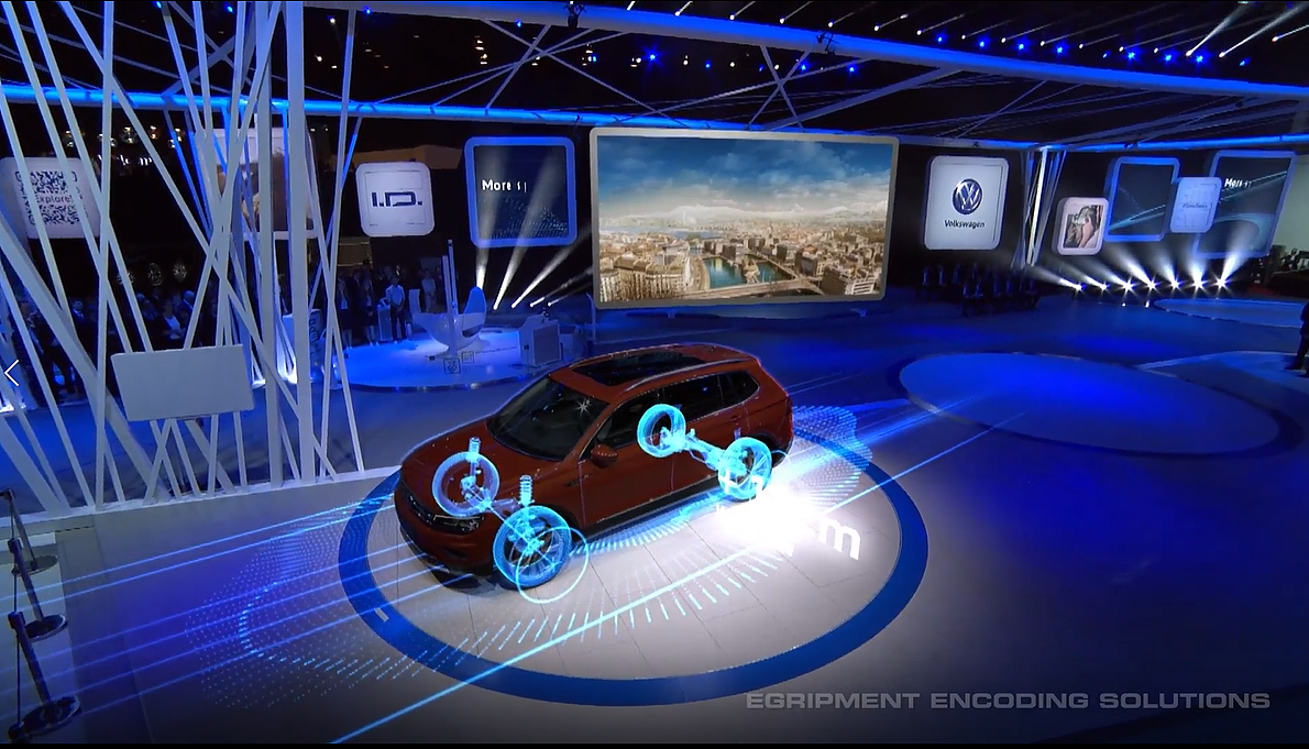 实景ar增强现实汽车线上线下发布会直播