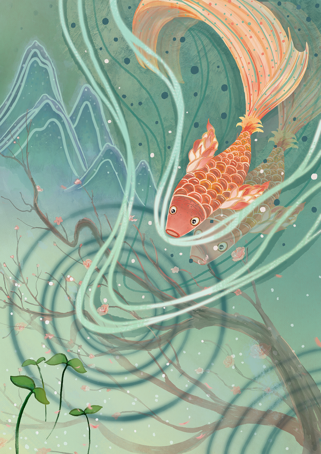 2023年插画作品合集（图ZMzY4NTEzODU2） - 商业插画 - 站酷设计师lin_more原创素材 - 站酷ZCOOL