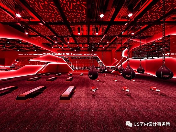 健身房设计 健身房案例 10种风格分享 2018（图ZMTQ1MTg0NTY0） - 家装设计 - 站酷设计师US健身空间设计原创素材 - 站酷ZCOOL