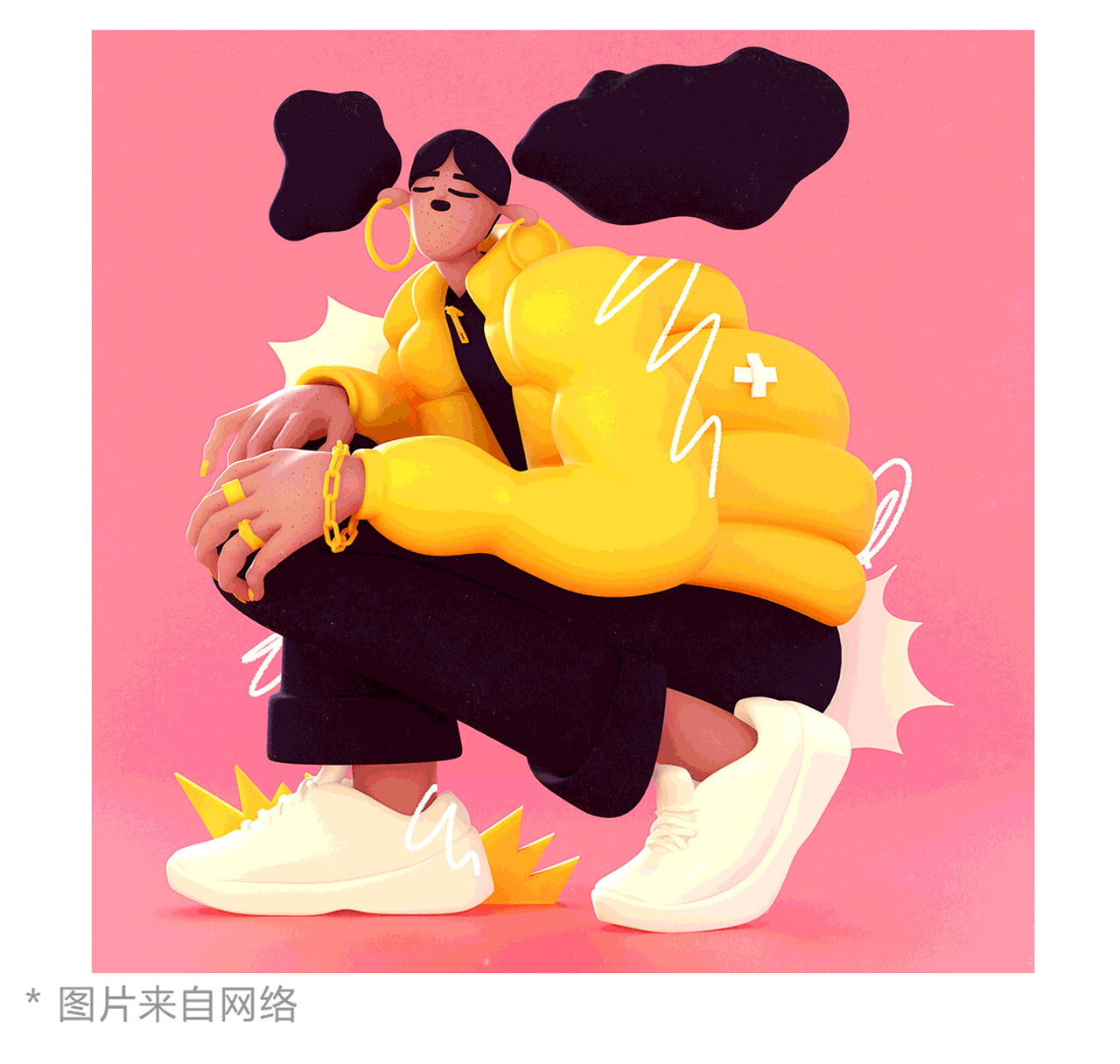 一张照片轻松画出扁平风人物！（图ZMTk3OTU2OTM2） - 商业插画 - 站酷设计师胡晓波设计原创素材 - 站酷ZCOOL