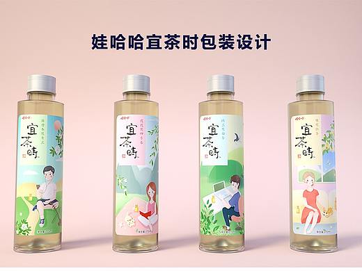 娃哈哈宜茶时包装设计