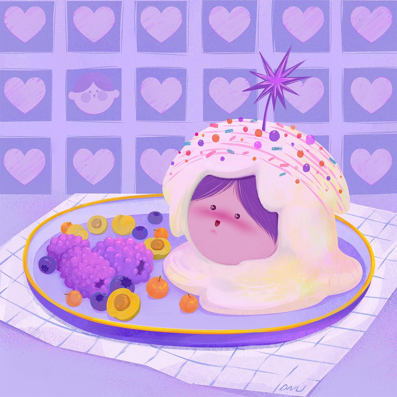 食物给我动起来 (｡◝‿◜｡)（图ZMjEzMTgxOTAw） - 创作习作 - 站酷设计师大鳗君DMJ原创素材 - 站酷ZCOOL