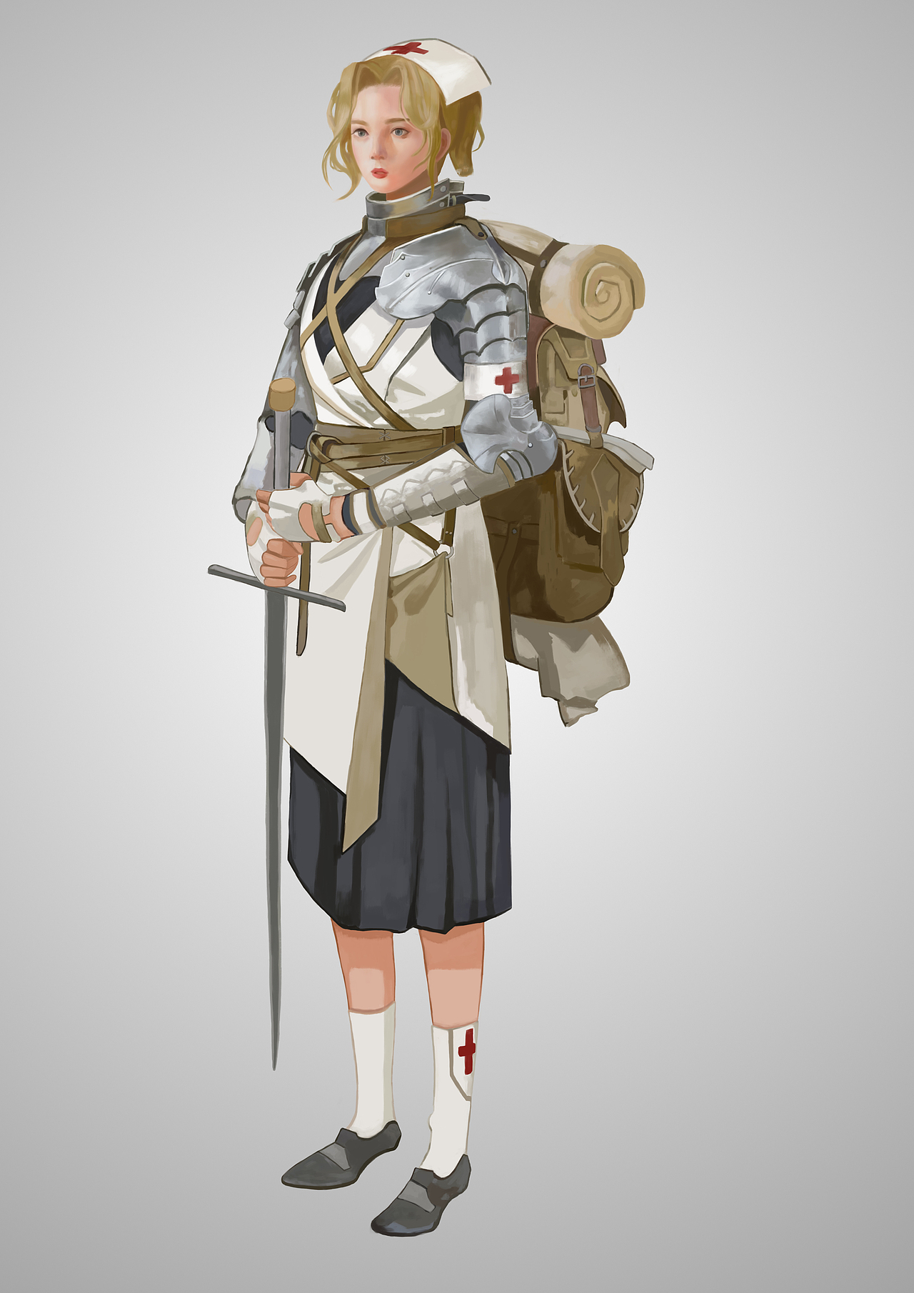 中世纪战地女兵