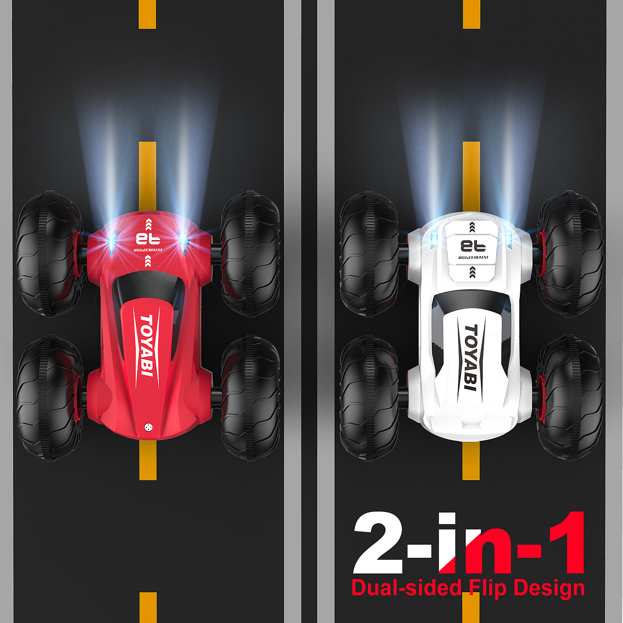 双面特技翻滚车