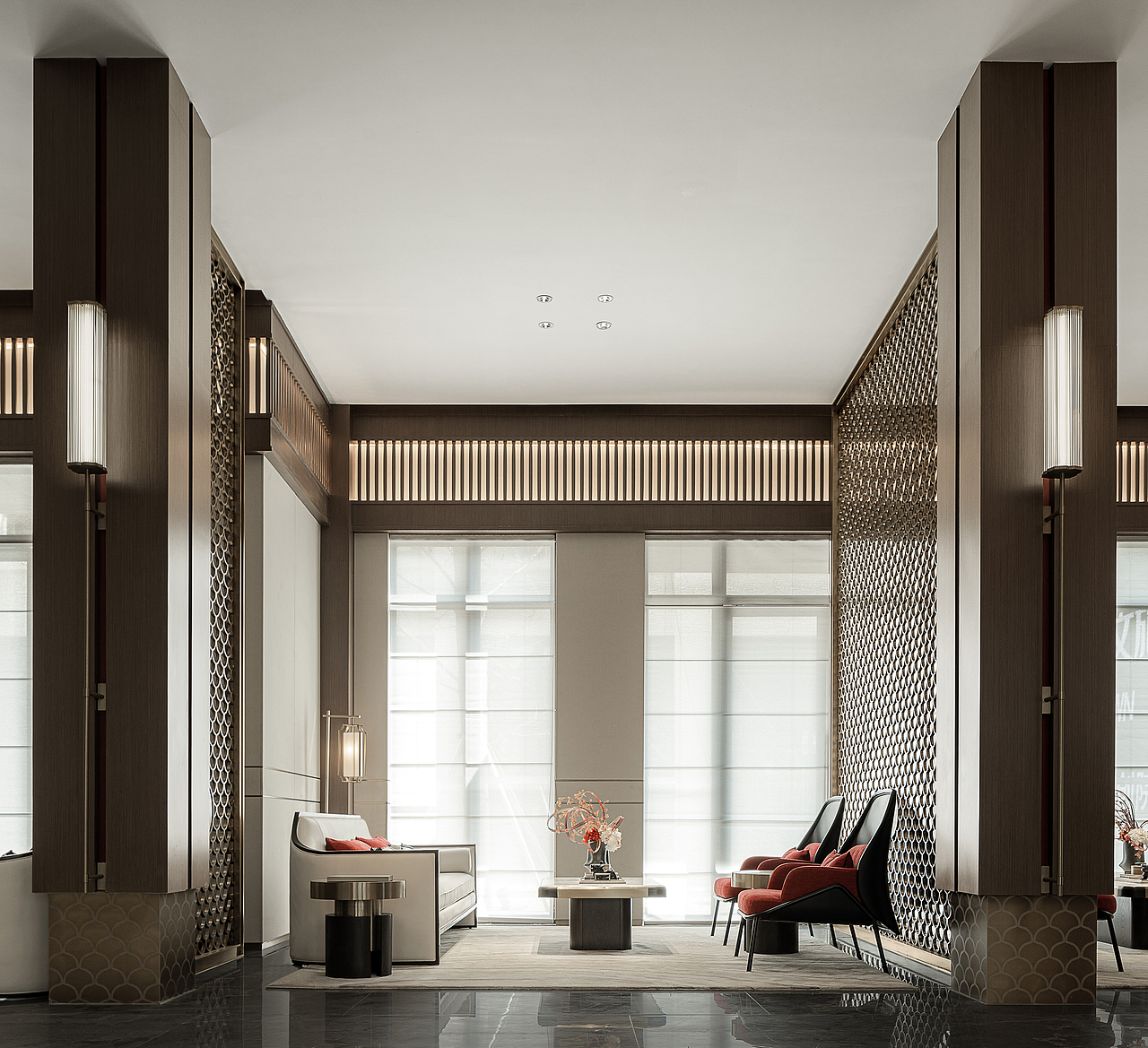 元禾大千 | 融古今 隐于山野间（图ZMjY4NjQxMzQw） - 商业空间设计 - 站酷设计师元禾大千原创素材 - 站酷ZCOOL