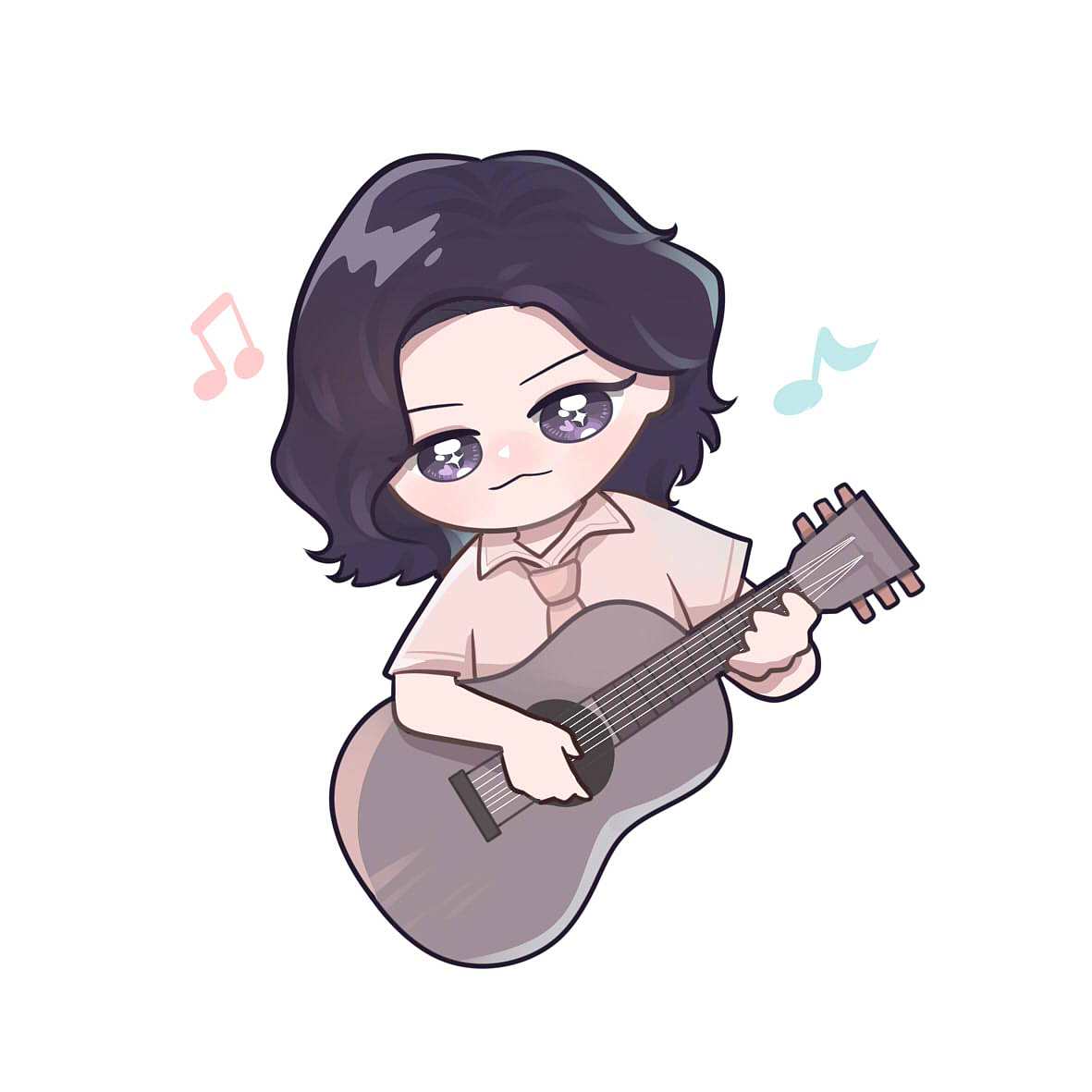 乘风破浪的姐姐Q版（图ZMjE0OTE3OTg0） - 商业插画 - 站酷设计师KATA种籽原创素材 - 站酷ZCOOL